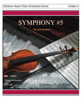 Symphony #5 Orchestra sheet music cover